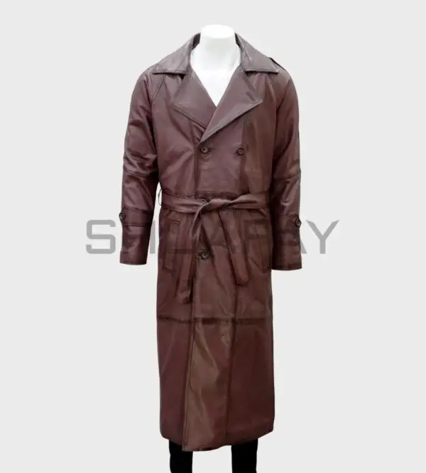 Gothic Luxe Trench Long Coat