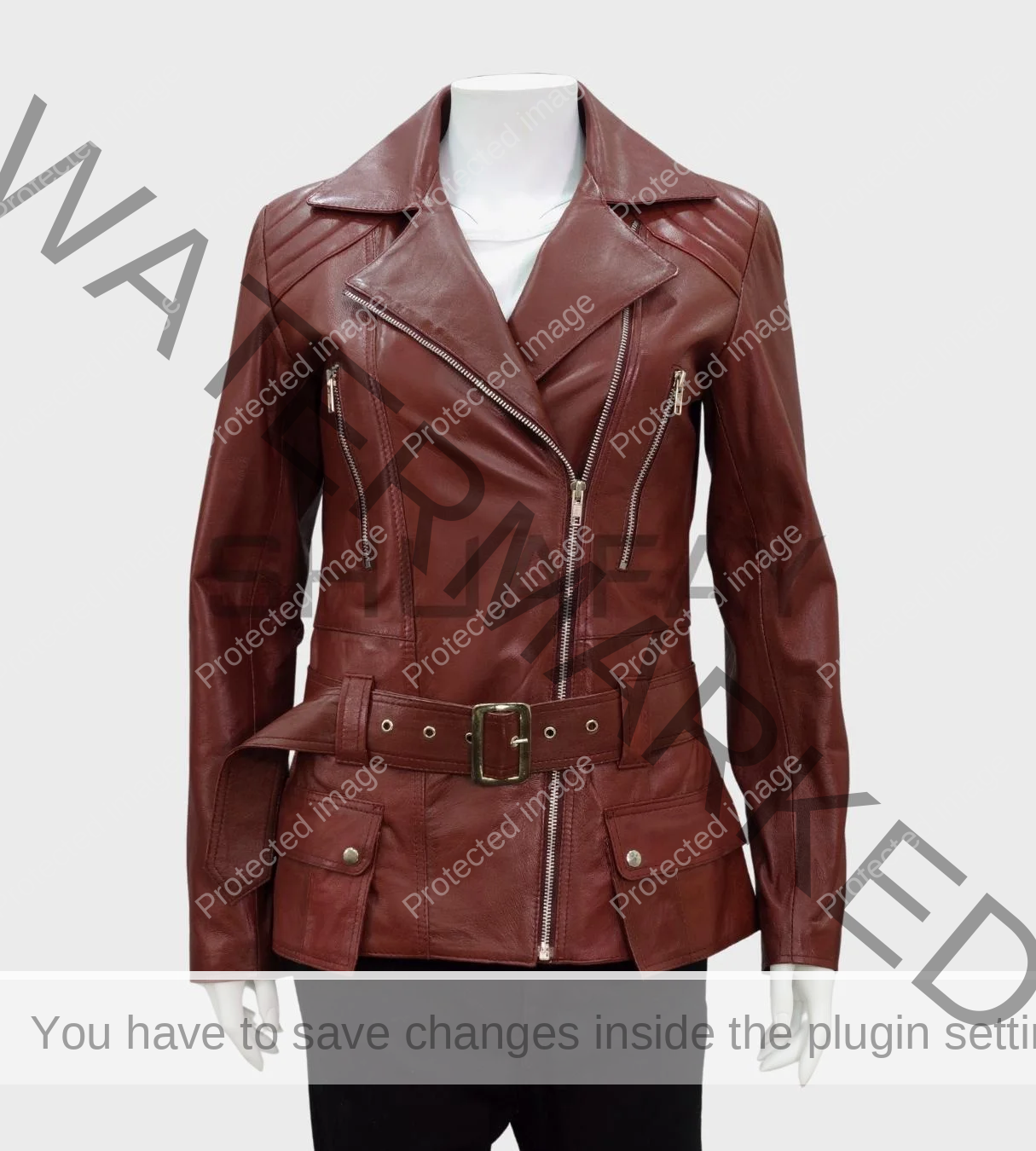ShuaFAY Women Leather Biker Jacket with Belt, Red, Premium Leather, Stylish Motorcycle Fashion, Luxury Road Wear, Women's Outerwear, High-Quality Craftsmanship, Trendy and Durable.