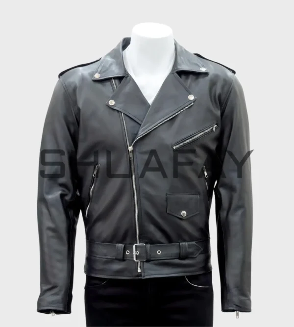 Elite Voyager Lambskin Leather Jacket for Men