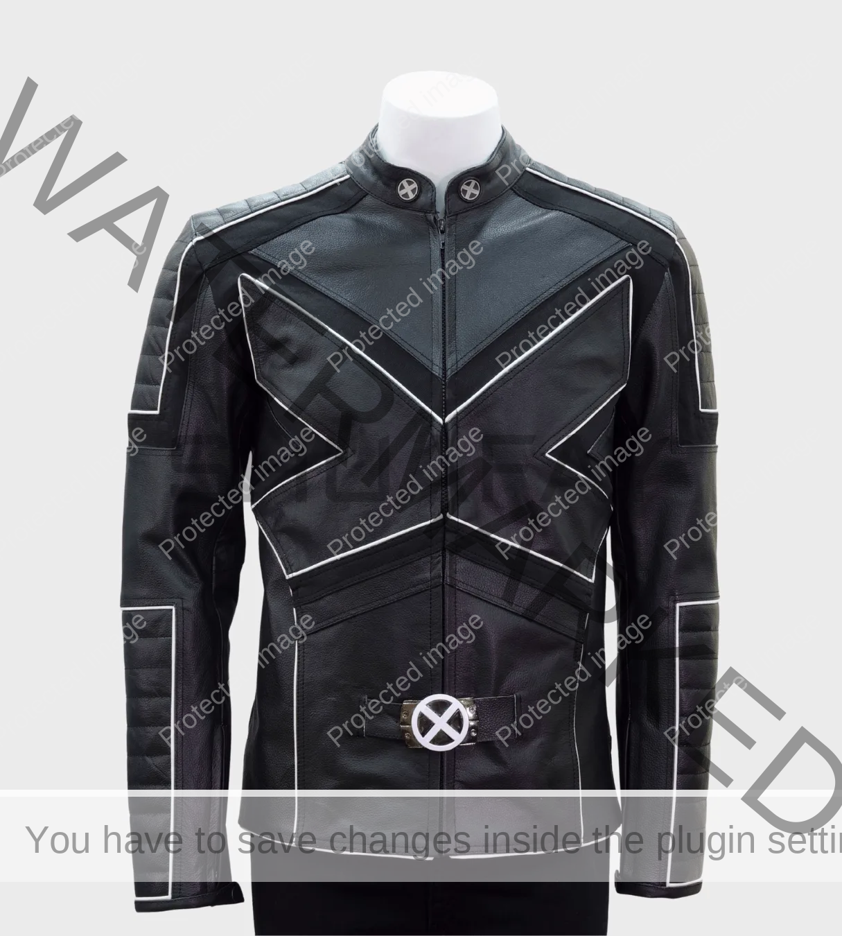 SHUAFAY Moto Jacket with geometric paneling and high-quality leather for a luxurious biker lifestyle.