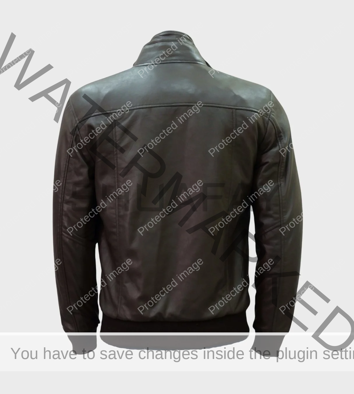 SHUAFAY Classic Black Leather Biker Jacket with Ribbed Cuffs and Premium Finish.
