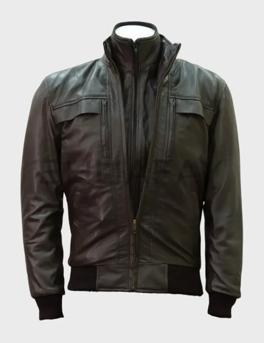 Double Collar High Neck WInter Jackets for Men