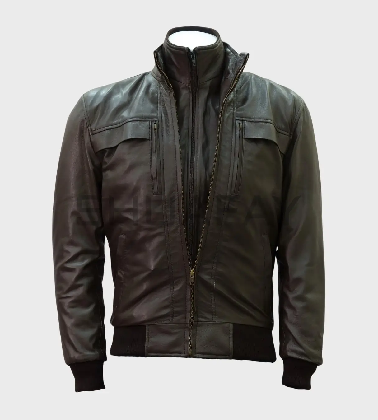 Double Collar High Neck WInter Jackets for Men