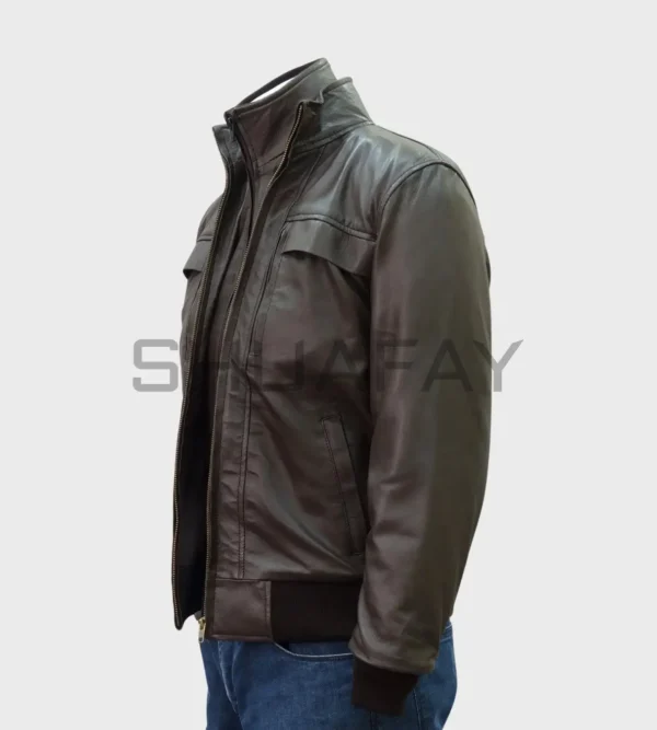 Double Collar High Neck WInter Jackets for Men