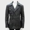 Regal Forge Premium Lambskin Leather Coat for Men