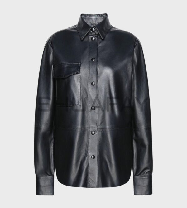 Aurum Vogue Leather Shirt