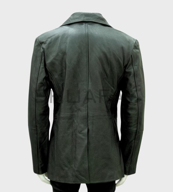 Regal Forge Premium Lambskin Leather Coat for Men
