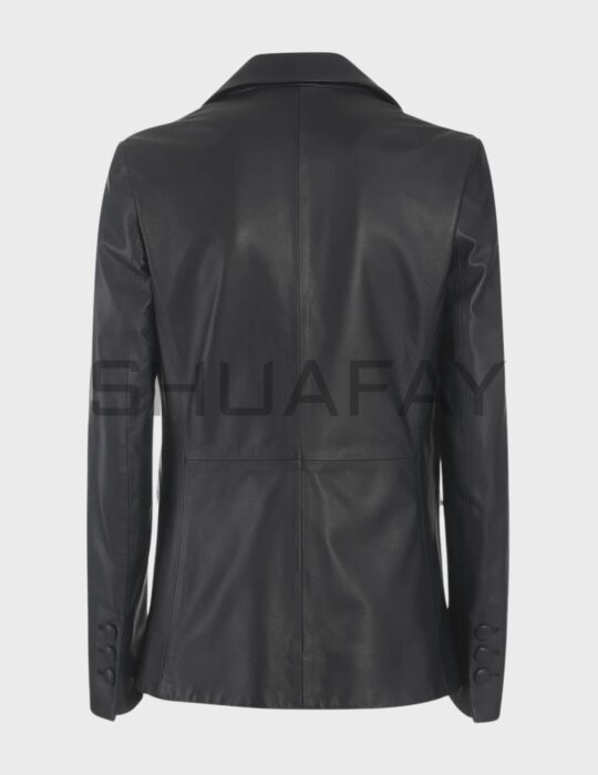 Elysian Lambskin Blazer