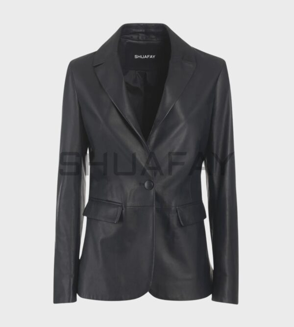 Elysian Lambskin Blazer