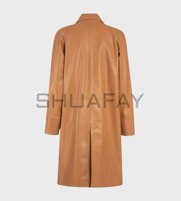 Marcellina Lambskin Car Coat