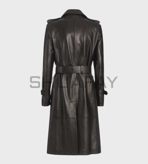 Victoria Lambskin Trench Coat