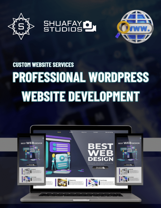 Professional WordPress Website Development – SHUAFAY Studios