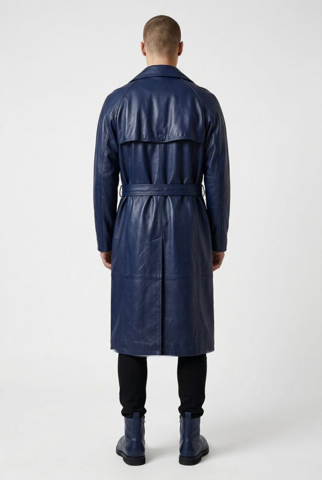 Gothic Luxe Trench Coat – Men - Image 2