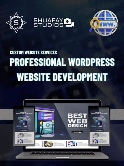 WordPress Website Development by SHUAFAY Studios