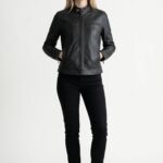 Swift Guard Biker Jacket Women Front