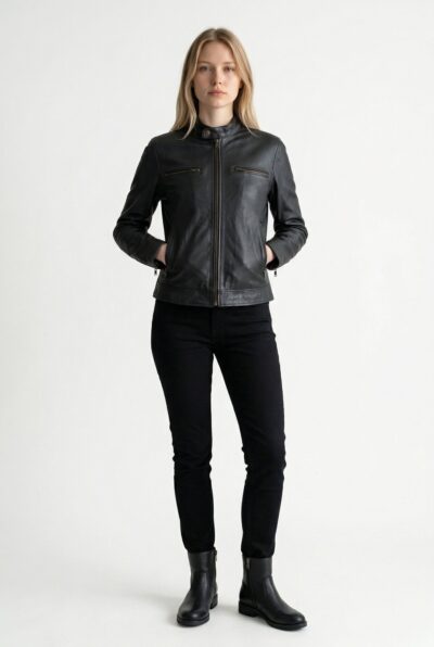 Swift Guard Biker Jacket Women Front